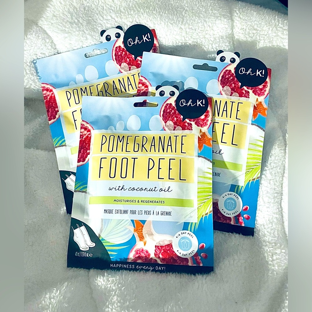 Oh K! Pomegranate Foot Peel X3
